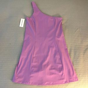 Outdoor Voices One Shoulder Dress with Bodysuit